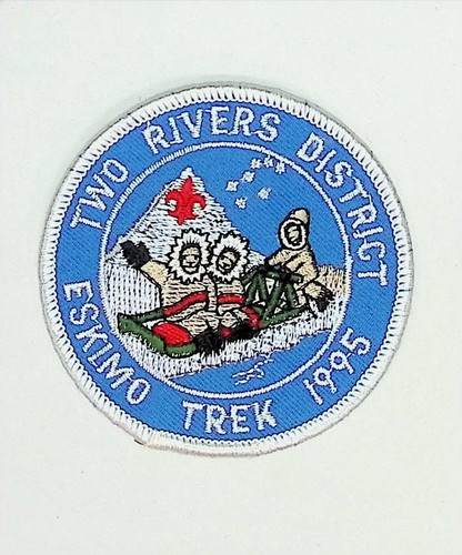 Eskimo trek scout patch two - eskimo,