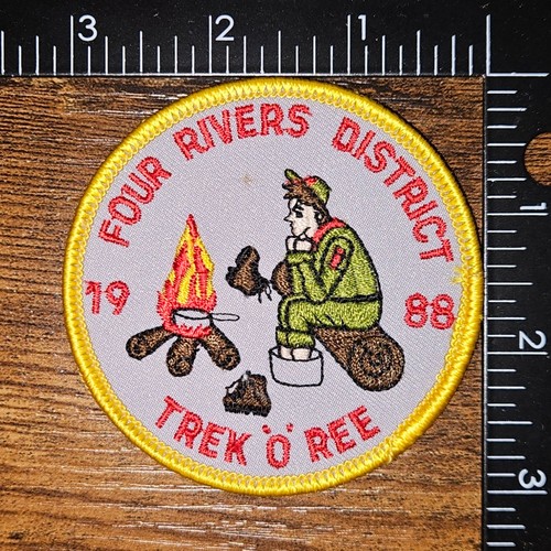 Four rivers district 1988 trek - rivers,