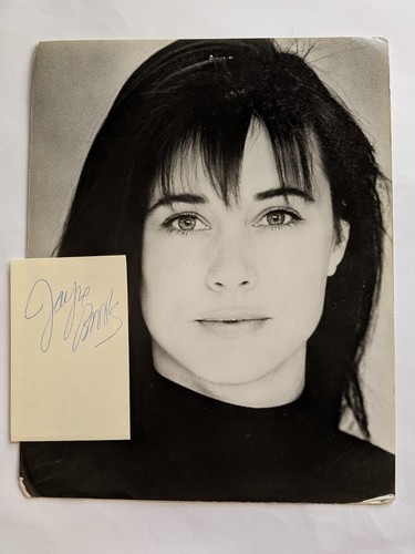 Jayne brook signed cut - jayne,